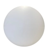 Lampa ogrodowa Gaja 50 cm biała 1xE27
