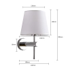 Kinkiet Tivoli chrom 1xE27