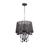 Lampa wisząca Mona czarna 3xE14