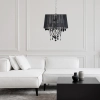 Lampa wisząca Mona czarna 5xE14