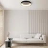 Plafon Georgia 60 cm czarny LED CCT