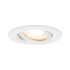 Ruchome oczko podtynkowe Lagos białe IP65 1xGU10