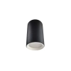 Tuba natynkowa Manacor 9 cm czarno - białe 1xGU10