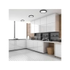 Plafon York czarny 2w1 LED 4000K