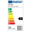 Plafon York biały 2w1 LED 4000K