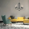 Lampa wisząca Canaria czarna 5xE27