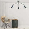 Lampa wisząca Futuro czarna 3xGU10