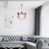 Lampa wisząca Vetro 5 srebrna 5xE14