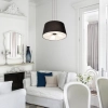 Lampa wisząca Bali czarna 4xE27
