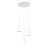 Lampa wisząca Solin 3 biała 3xE27