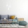 Lampa wisząca Solin 3 biała 3xE27