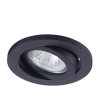 Ruchome oczko podtynkowe Lagos czarne IP20 1xGU10
