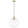 Lampa wisząca Puerto złota 1xE27