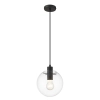 Lampa wisząca Puerto czarna 1xE27