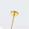 Lampa wisząca Dorado złota 6xG9