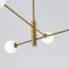 Lampa wisząca Dorado złota 4xG9