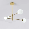 Lampa wisząca Dorado złota 4xG9