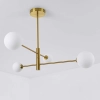 Lampa wisząca Dorado złota 4xG9