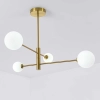 Lampa wisząca Dorado złota 4xG9