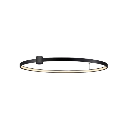 Plafon Ring L czarny LED CCT