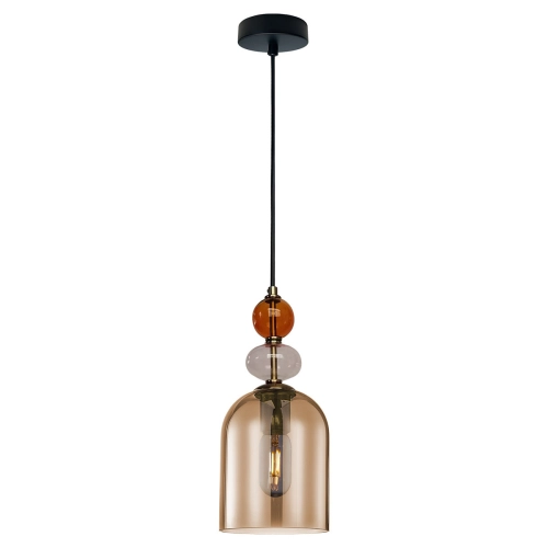 Lampa wisząca Tropea bursztynowa 1xE27