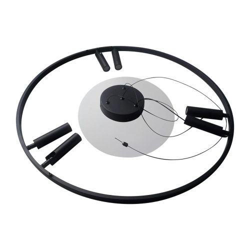 Lampa wisząca Almeria czarna LED