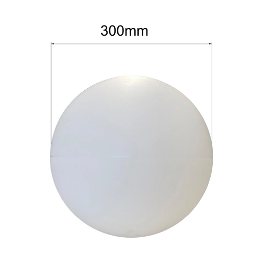 Lampa ogrodowa Gaja 30 cm biała 1xE27
