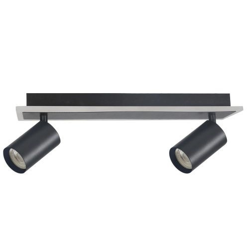 Spot Parma 2 czarny 2xGU10 LED CCT