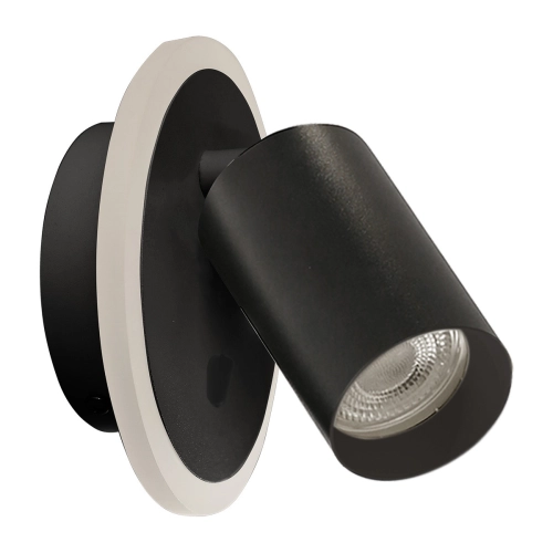 Spot Parma 1 czarny 1xGU10 LED CCT