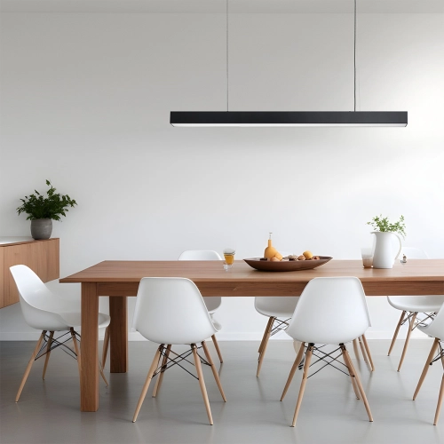 Lampa wisząca Luci L czarna Tuya LED CCT