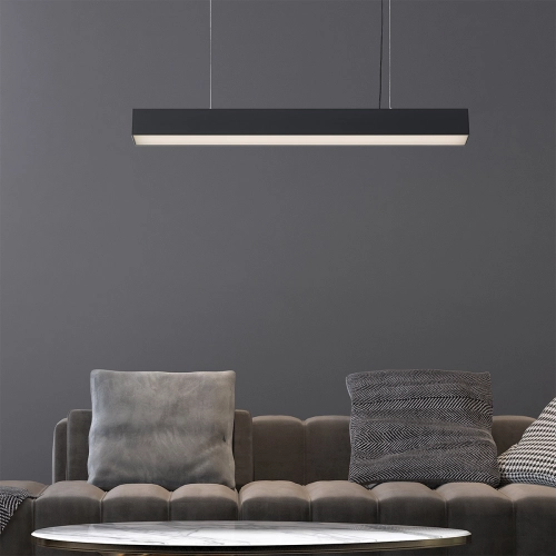 Lampa wisząca Luci M czarna Tuya LED CCT