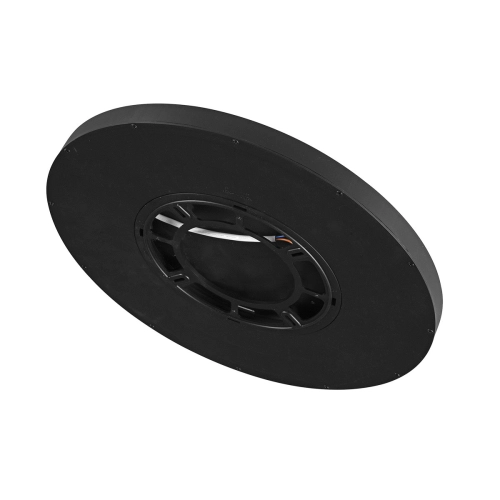 Plafon California 30 cm czarny LED CCT