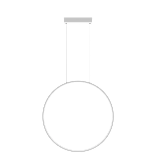 Lampa wisząca Mirror biała LED CCT