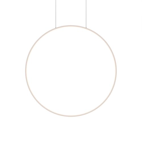 Lampa wisząca Mirror biała LED CCT