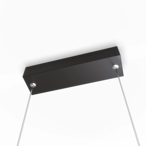 Lampa wisząca Mirror czarna LED CCT
