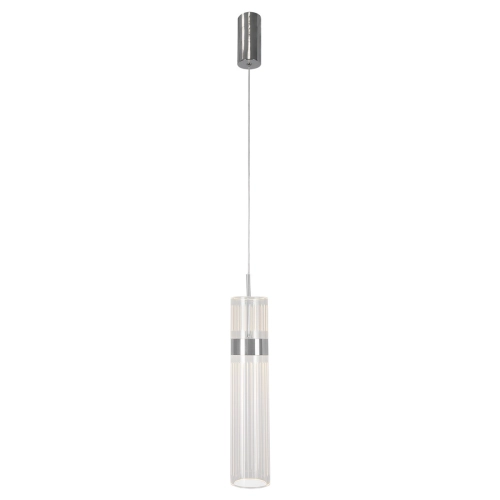 Lampa wisząca Ambiente srebrna LED CCT