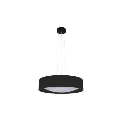 Lampa wisząca Hudson czarna LED 4000K