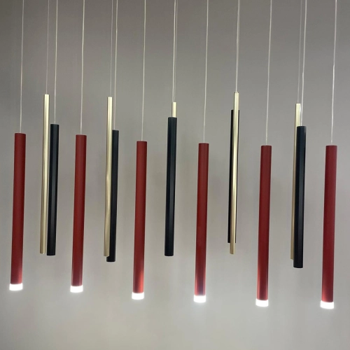 Lampa wisząca Lungo 1 czarna 1xG9