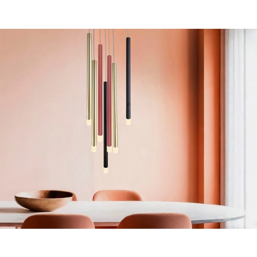 Lampa wisząca Lungo 1 czarna 1xG9
