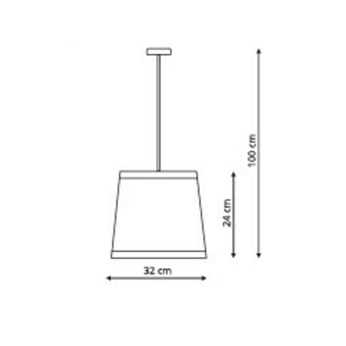 Lampa wisząca Butterfly wielokolorowa 1xE27