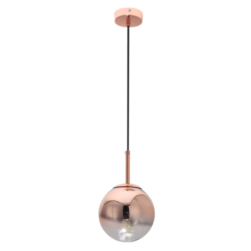 Lampa wisząca Palla miedziana 1xE14