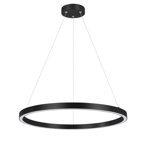 Lampa wisząca Midway Triangle czarna LED 3000K
