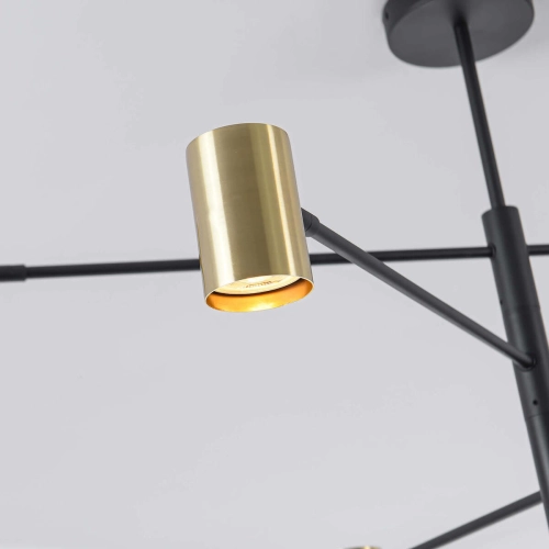 Lampa wisząca Snow 6 złota 6xGU10