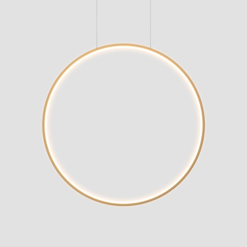 Lampa wisząca Mirror złota LED 3000K