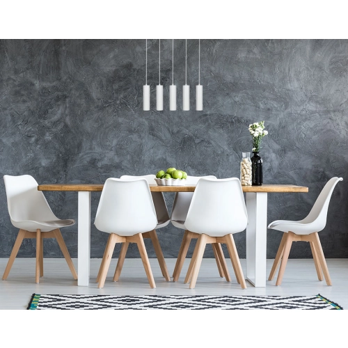 Lampa wisząca Tokio biała 1xGU10