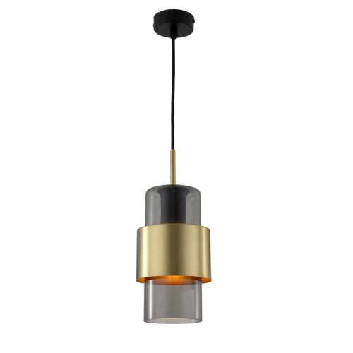 Lampa wisząca Miele dymna 1xE27