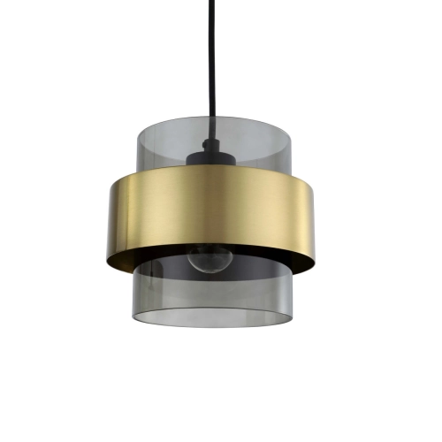 Lampa wisząca Miele dymna 3xE27