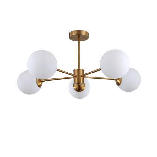Lampa wisząca Roma 5 złota 5xE14