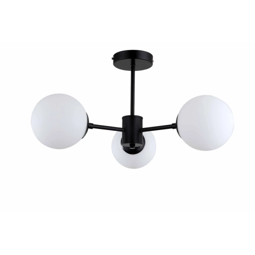 Lampa wisząca Roma 3 czarna 3xE14
