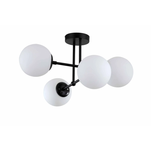 Lampa wisząca Roma 4 czarna 4xE14